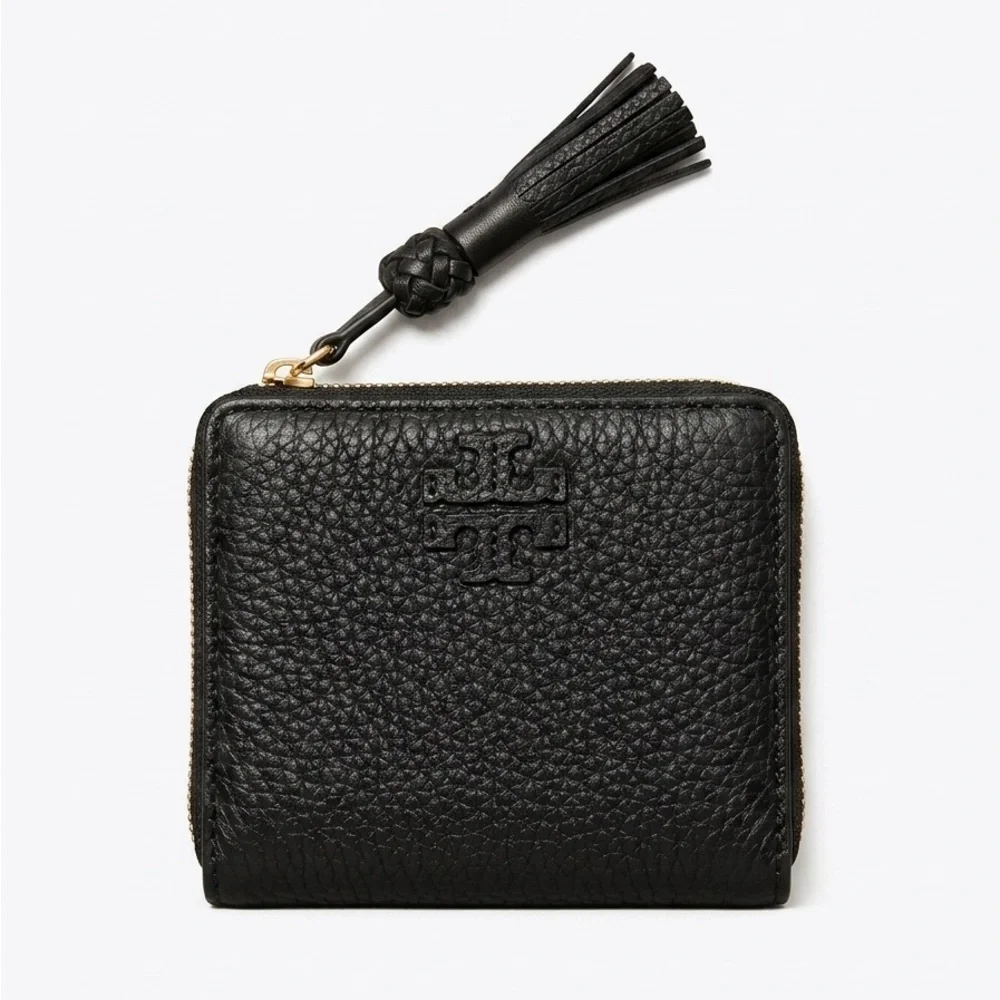 Tory Burch Black Taylor Mini Wallet